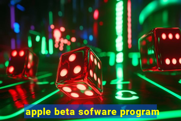 apple beta sofware program