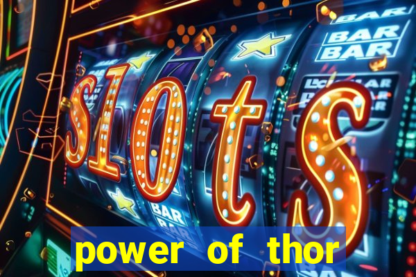 power of thor megaways slot free play