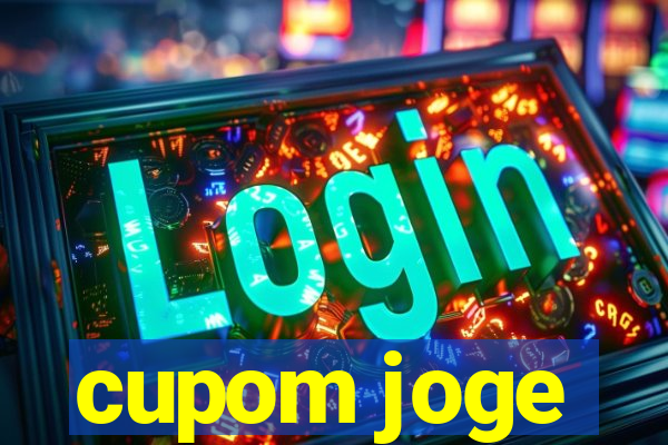 cupom joge