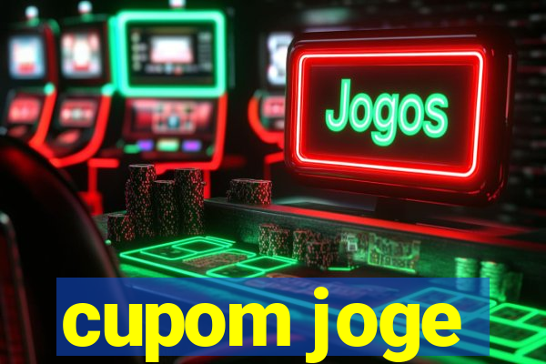 cupom joge