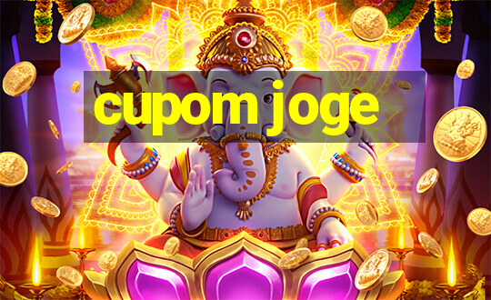 cupom joge