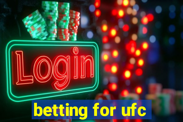 betting for ufc