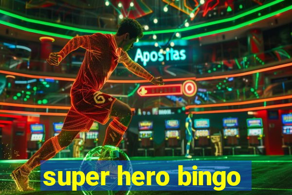 super hero bingo