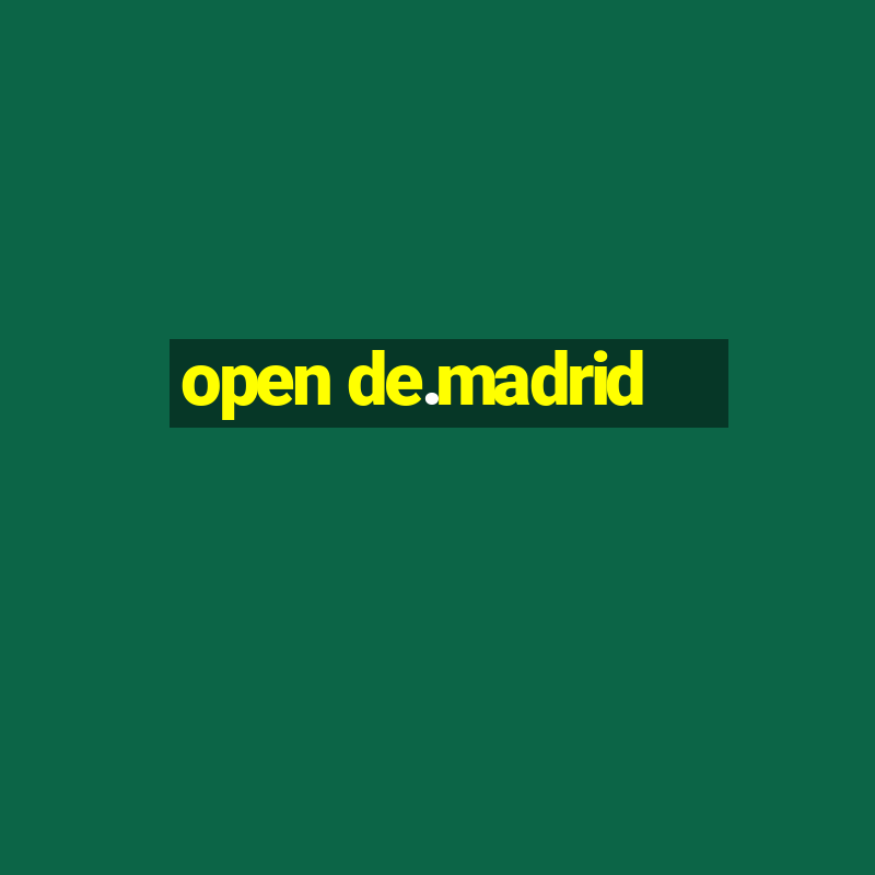 open de.madrid