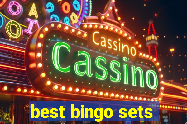 best bingo sets