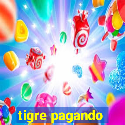 tigre pagando