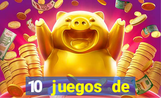 10 juegos de casino nombres