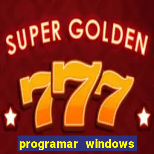 programar windows para desligar