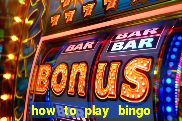 how to play bingo at home