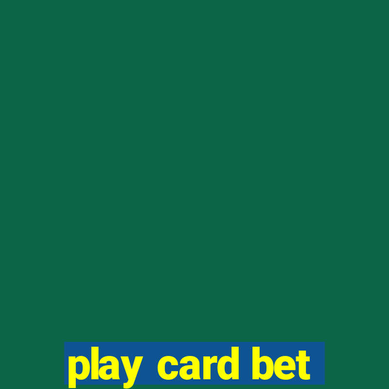 play card bet