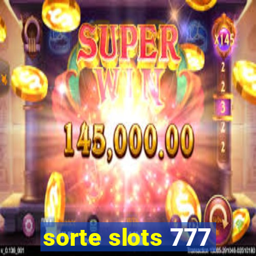 sorte slots 777