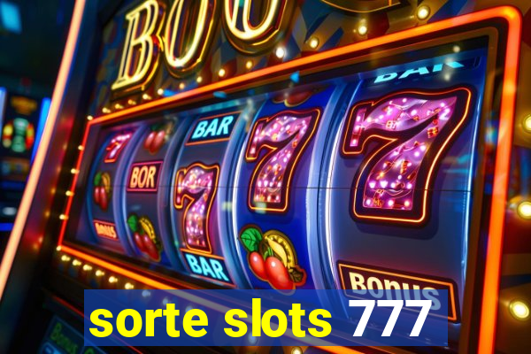 sorte slots 777