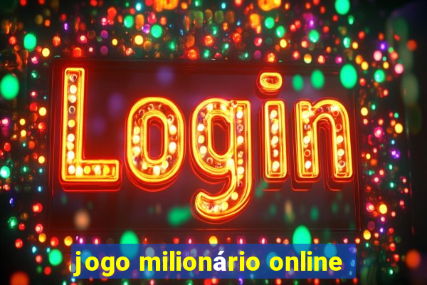 jogo milionário online