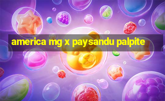 america mg x paysandu palpite