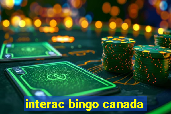 interac bingo canada