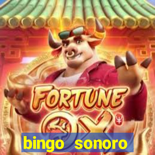 bingo sonoro educa??o infantil