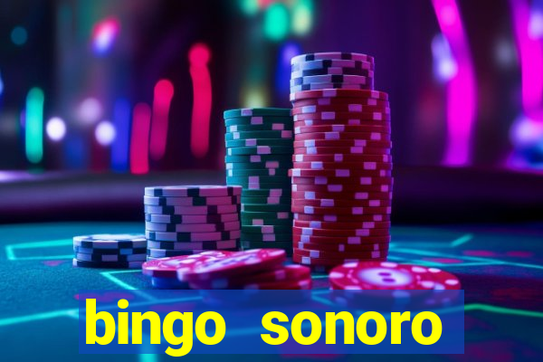 bingo sonoro educa??o infantil