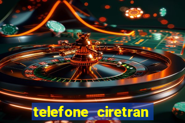 telefone ciretran de cruzeiro sp