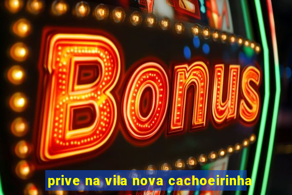 prive na vila nova cachoeirinha