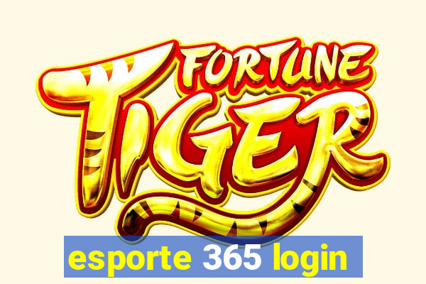 esporte 365 login