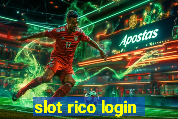 slot rico login