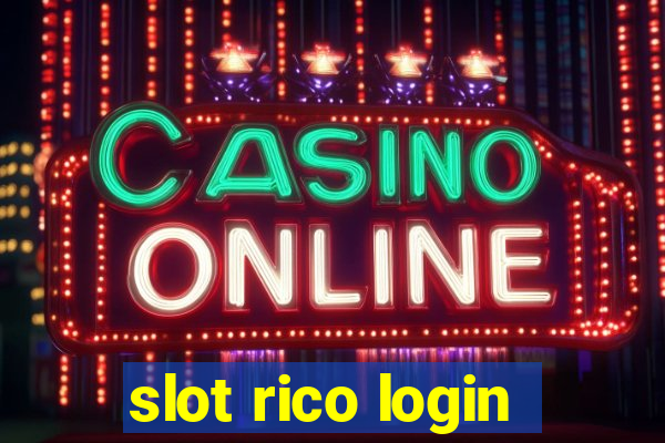 slot rico login