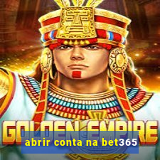 abrir conta na bet365