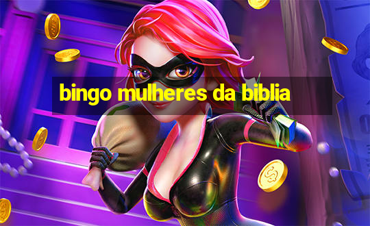 bingo mulheres da biblia