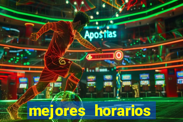 mejores horarios para jugar al casino online