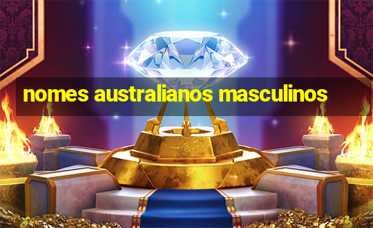 nomes australianos masculinos