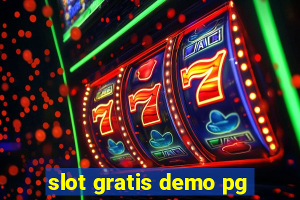 slot gratis demo pg