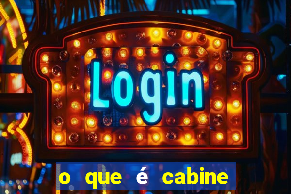 o que é cabine bingo varanda