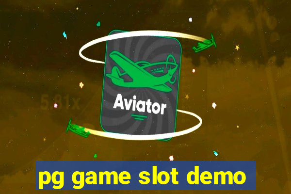 pg game slot demo