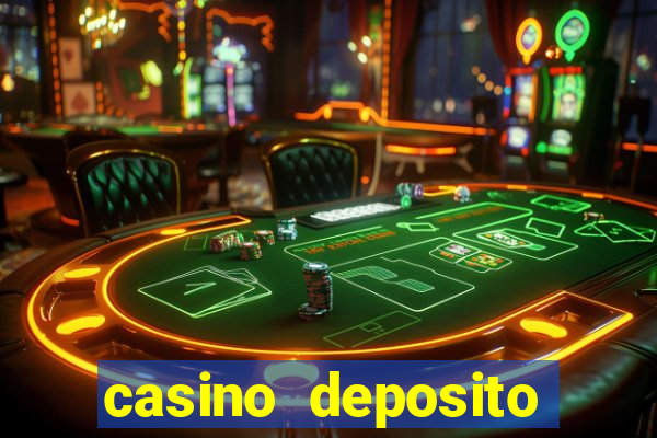 casino deposito cartao de credito