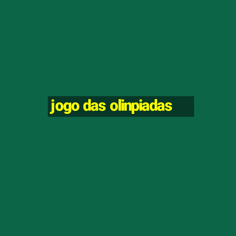 jogo das olinpiadas