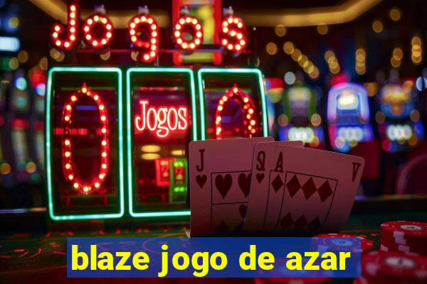 blaze jogo de azar