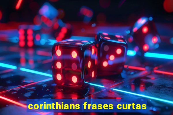 corinthians frases curtas