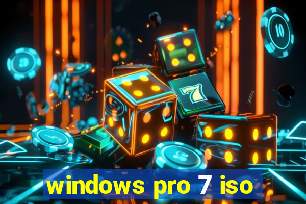 windows pro 7 iso