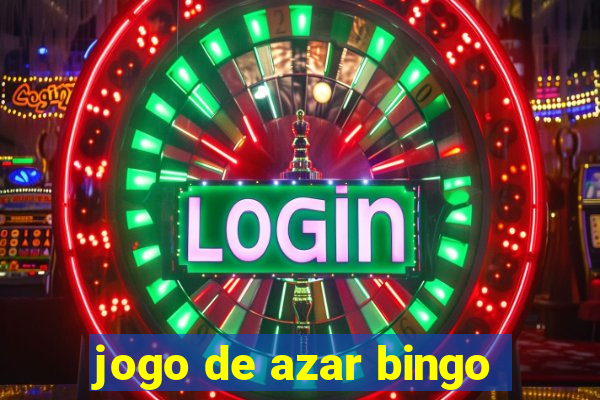 jogo de azar bingo