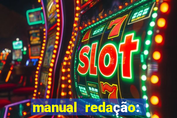 manual redação: folha pdf