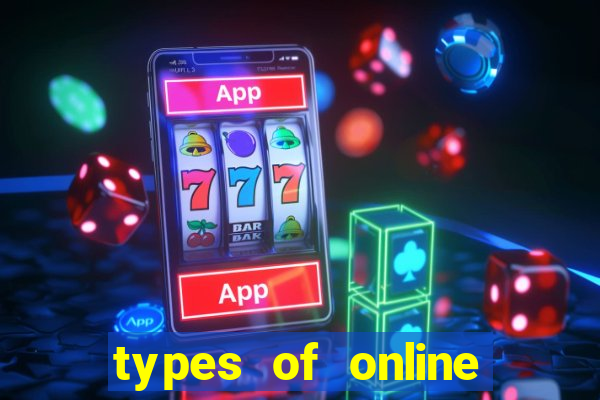 types of online casino games