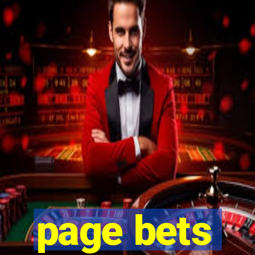 page bets