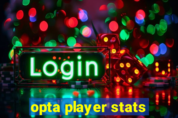 opta player stats