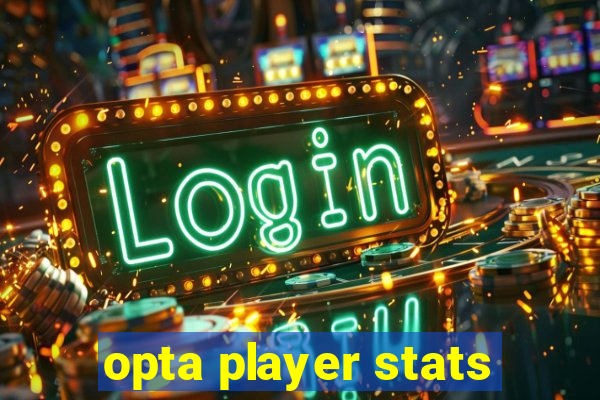 opta player stats