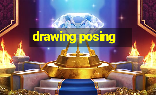 drawing posing