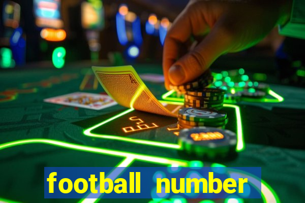 football number necklaces gold