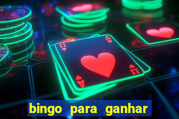 bingo para ganhar dinheiro de verdade pix