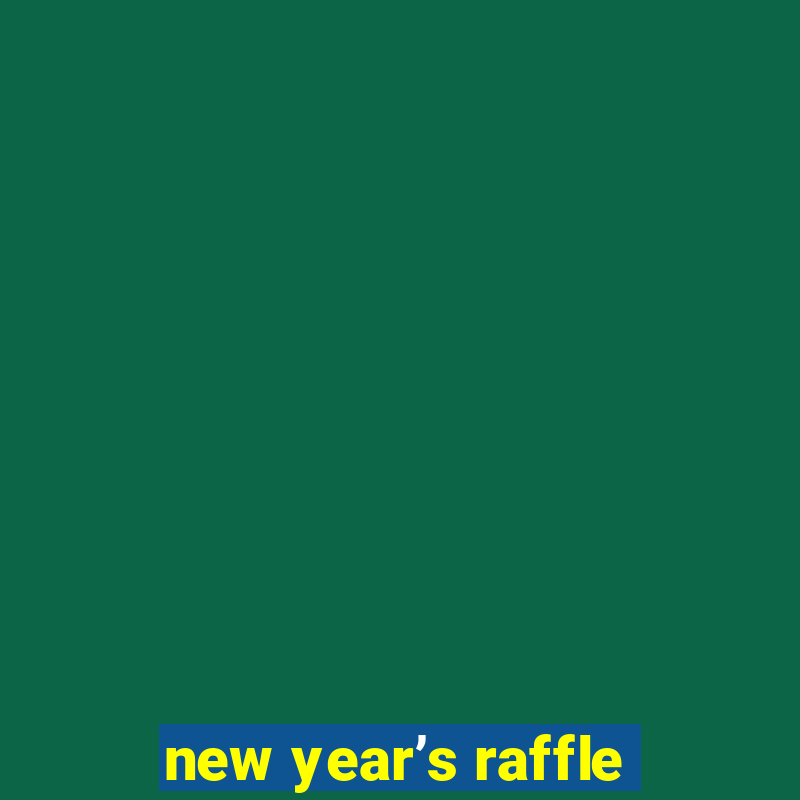 new year’s raffle