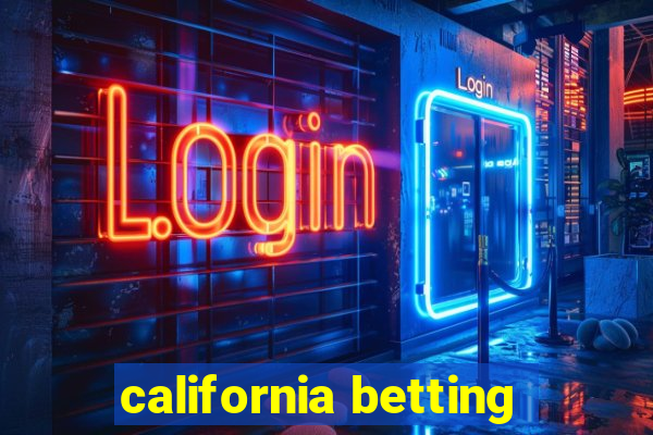 california betting