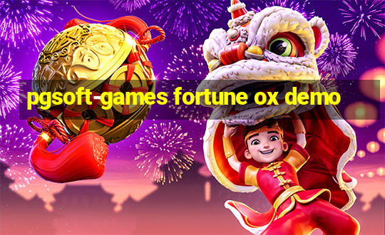 pgsoft-games fortune ox demo